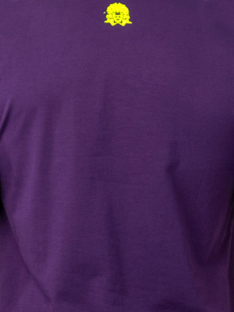 Vivaldi Sleeve Purple V-Neck Tee