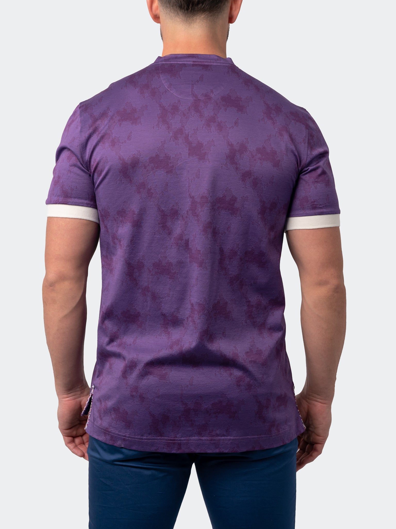 Vivaldi Dream Purple V-Neck Tee