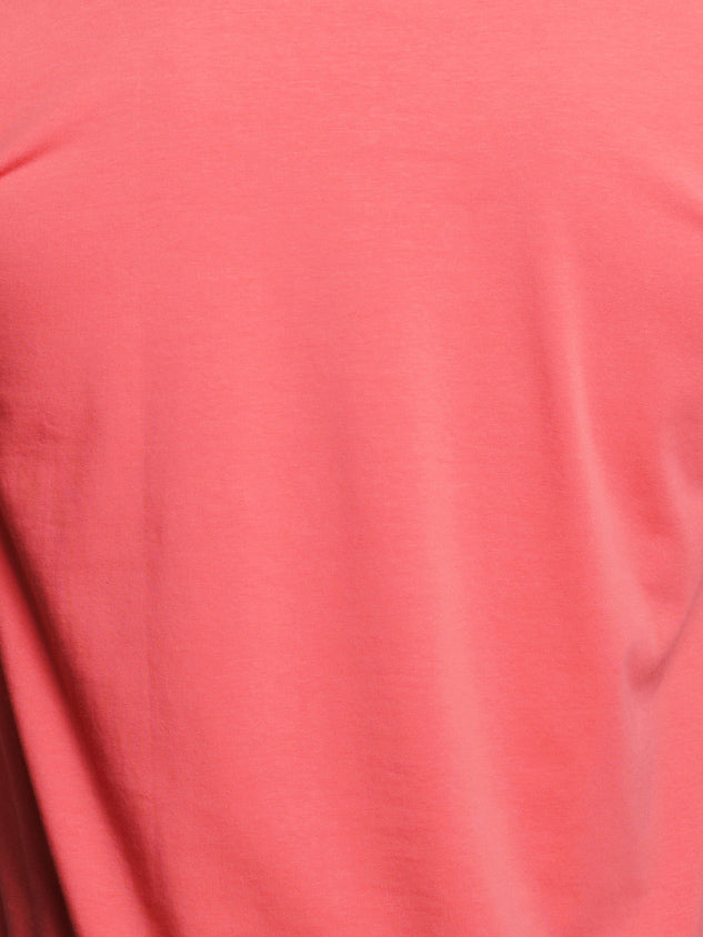Vivaldi Mono Coral V-Neck Tee