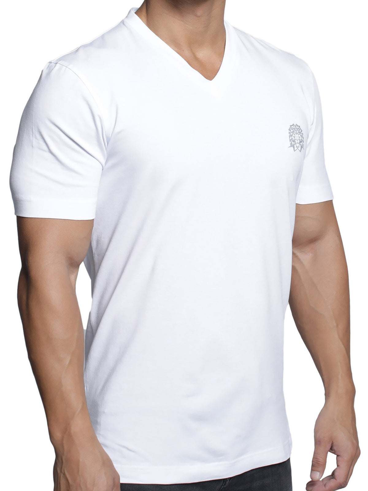 V-Neck VivaldiMono White
