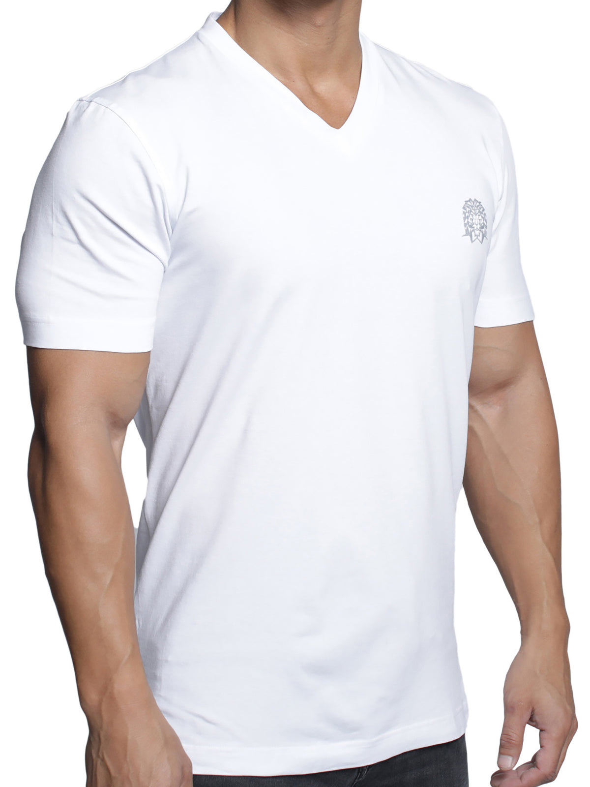 V-Neck VivaldiMono White