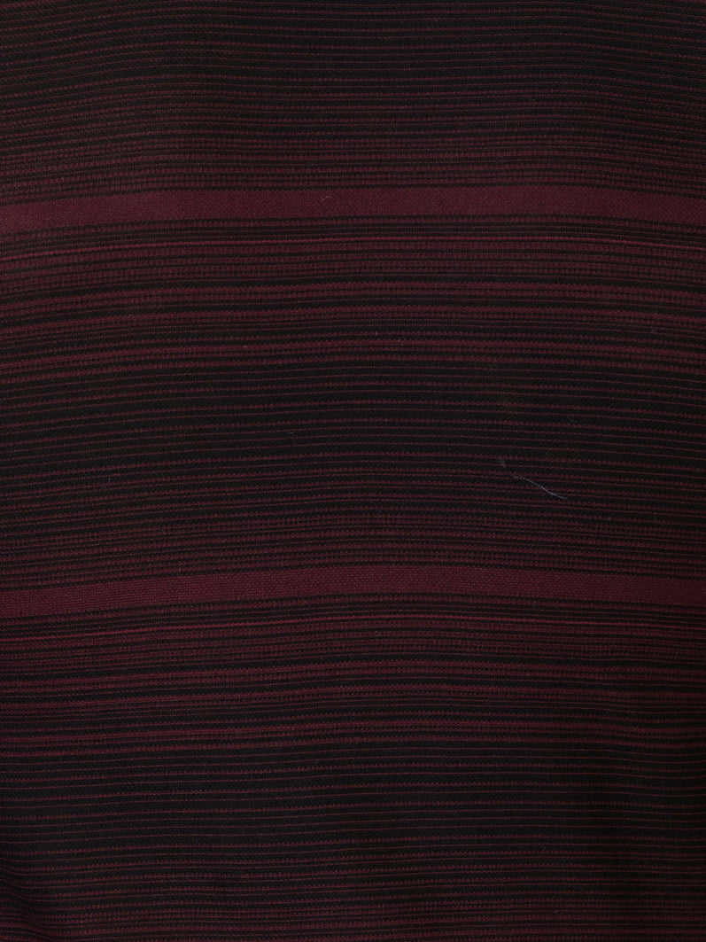 V Neck L Ing Black Red