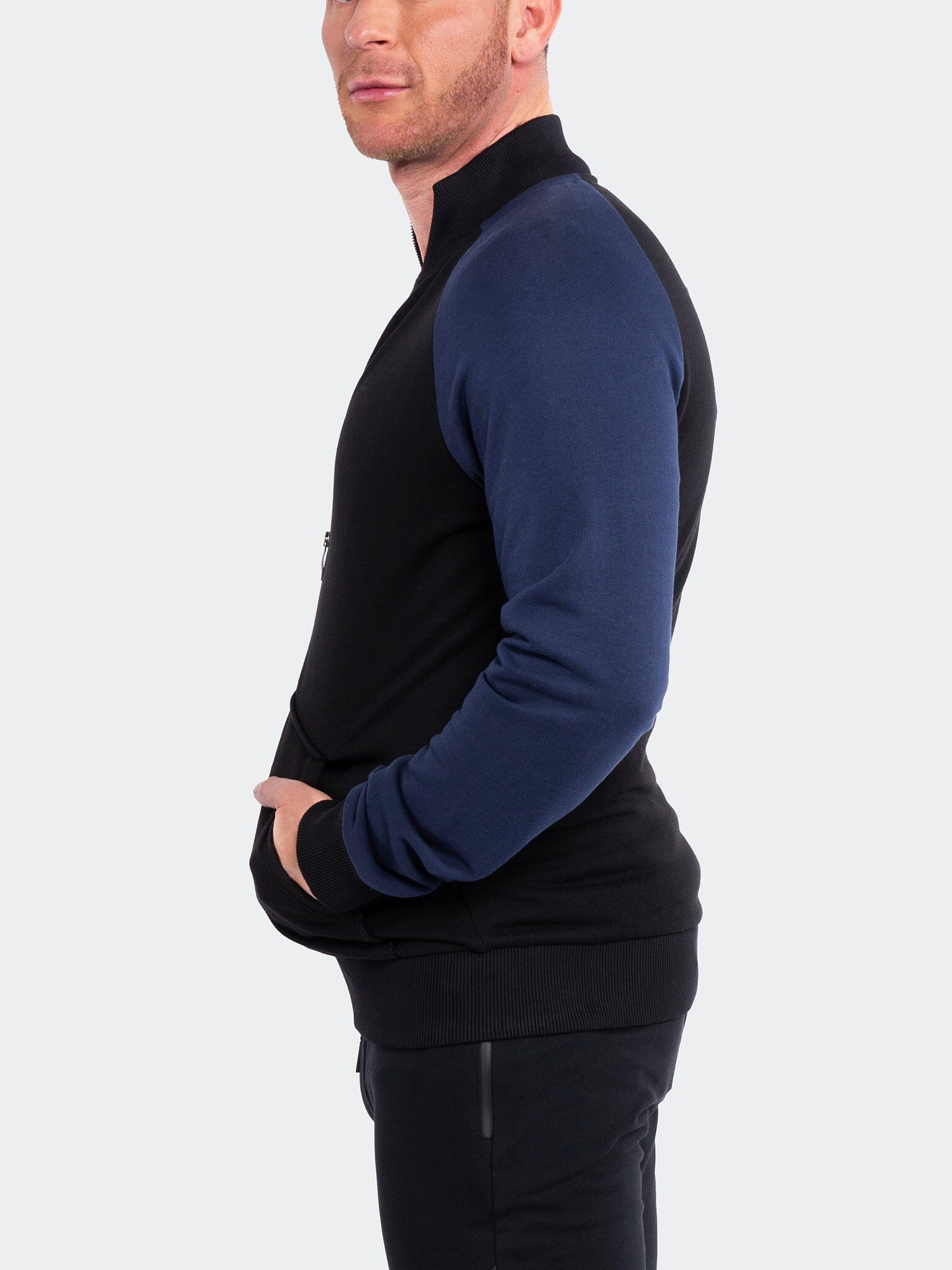 BlueSide Black Zip Sweater