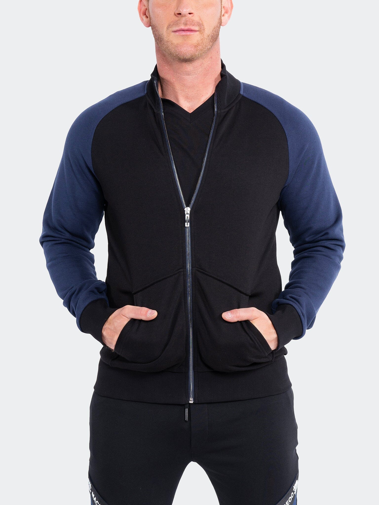 BlueSide Black Zip Sweater