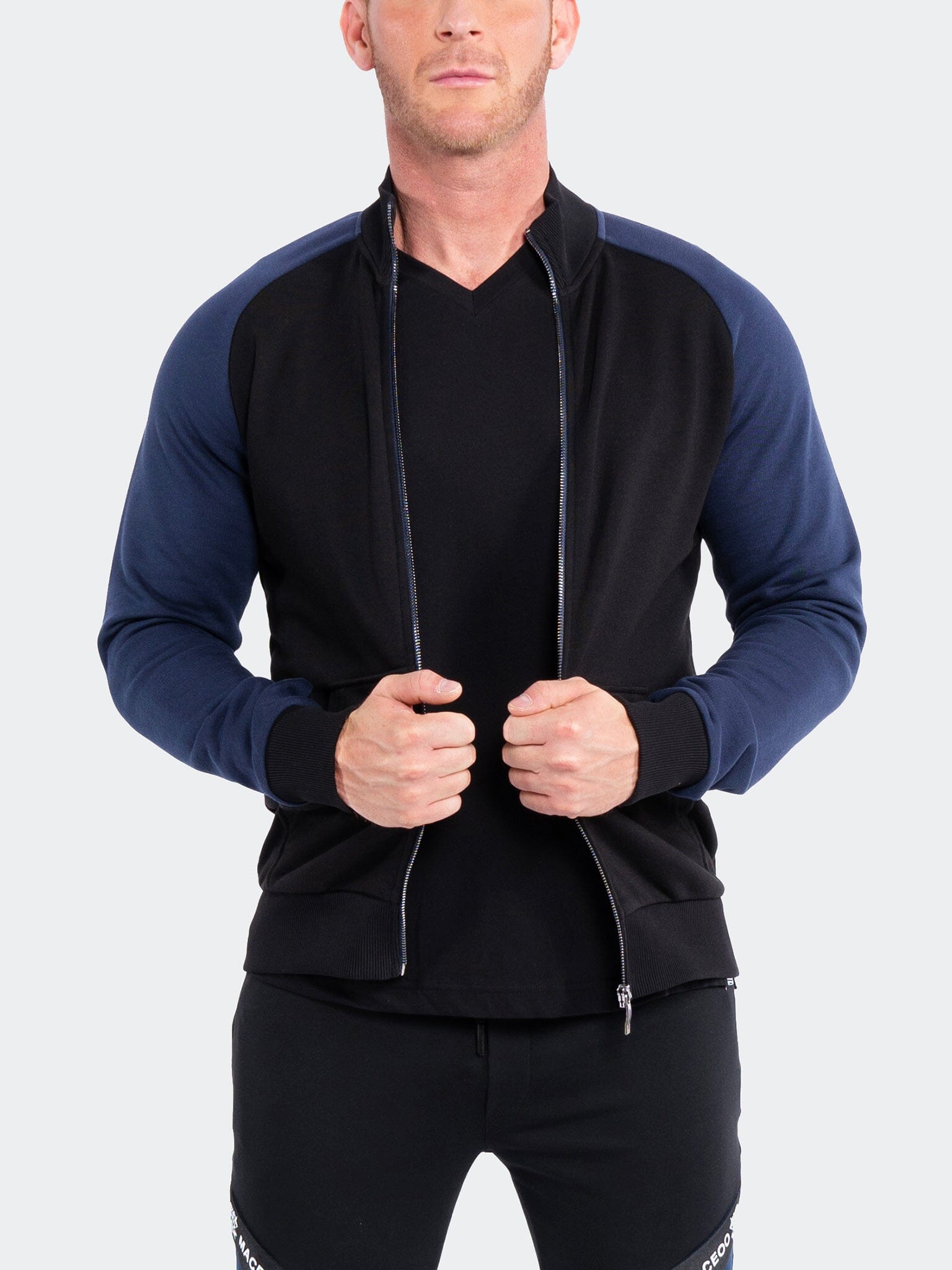 BlueSide Black Zip Sweater