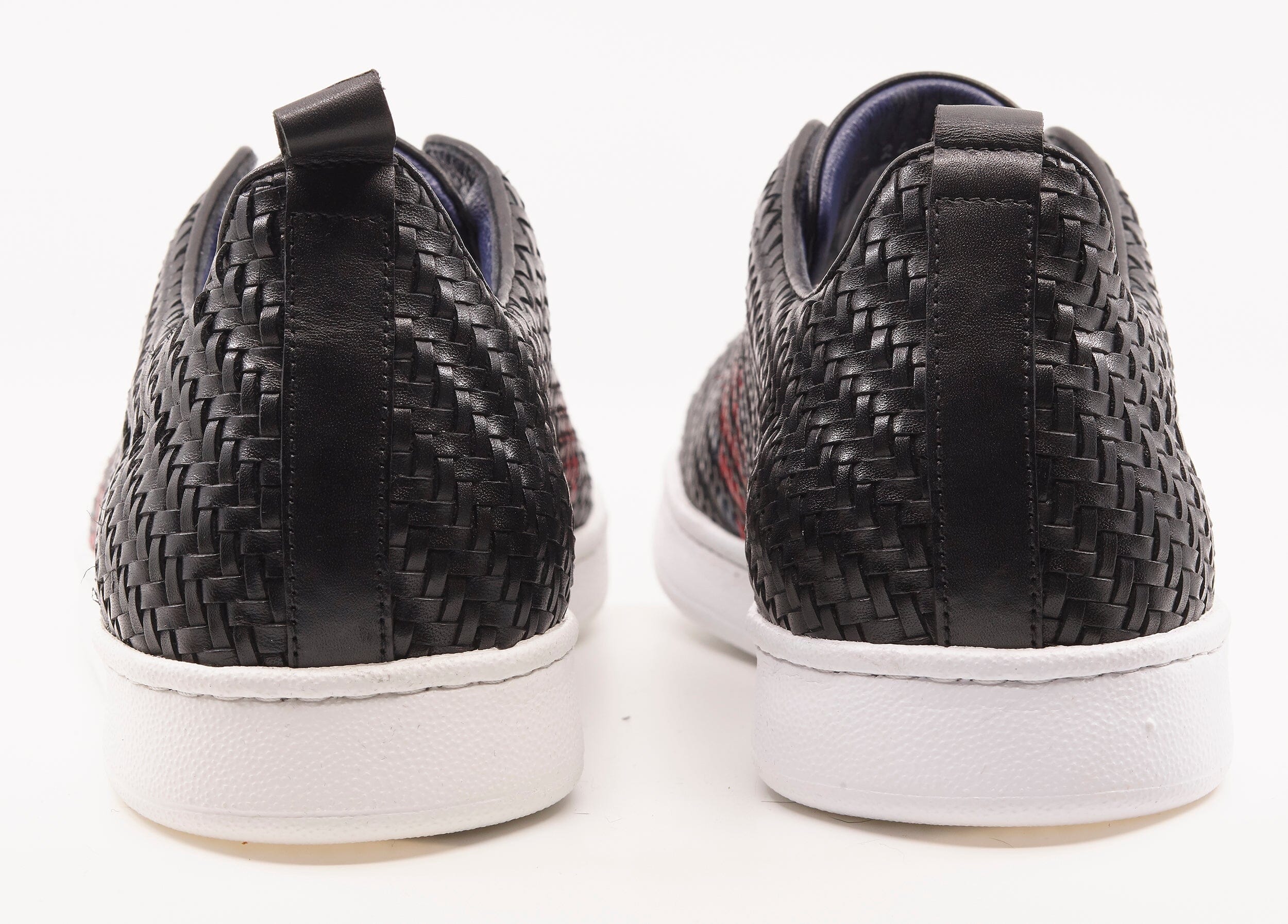Perm Shoe Casual KnitRed Black