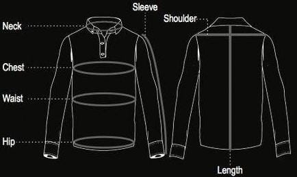 Polo Size Chart